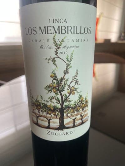 Zuccardi Finca Los Membrillos Paraje Altamira GI 2019 from Turquoise Wines