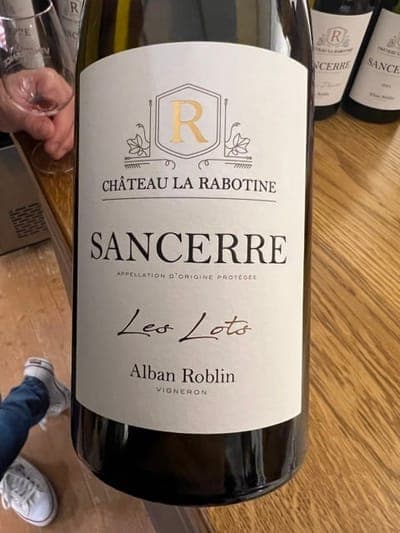 Château La Rabotine Les Lots Sancerre AOC 2022 from Turquoise Wines