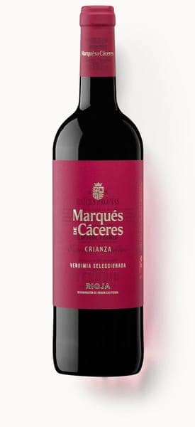 Marqués de Cáceres Crianza Rioja DOCa 2021 from Turquoise Wines
